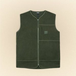 Rains Fleece Vest - Military Green M unisex